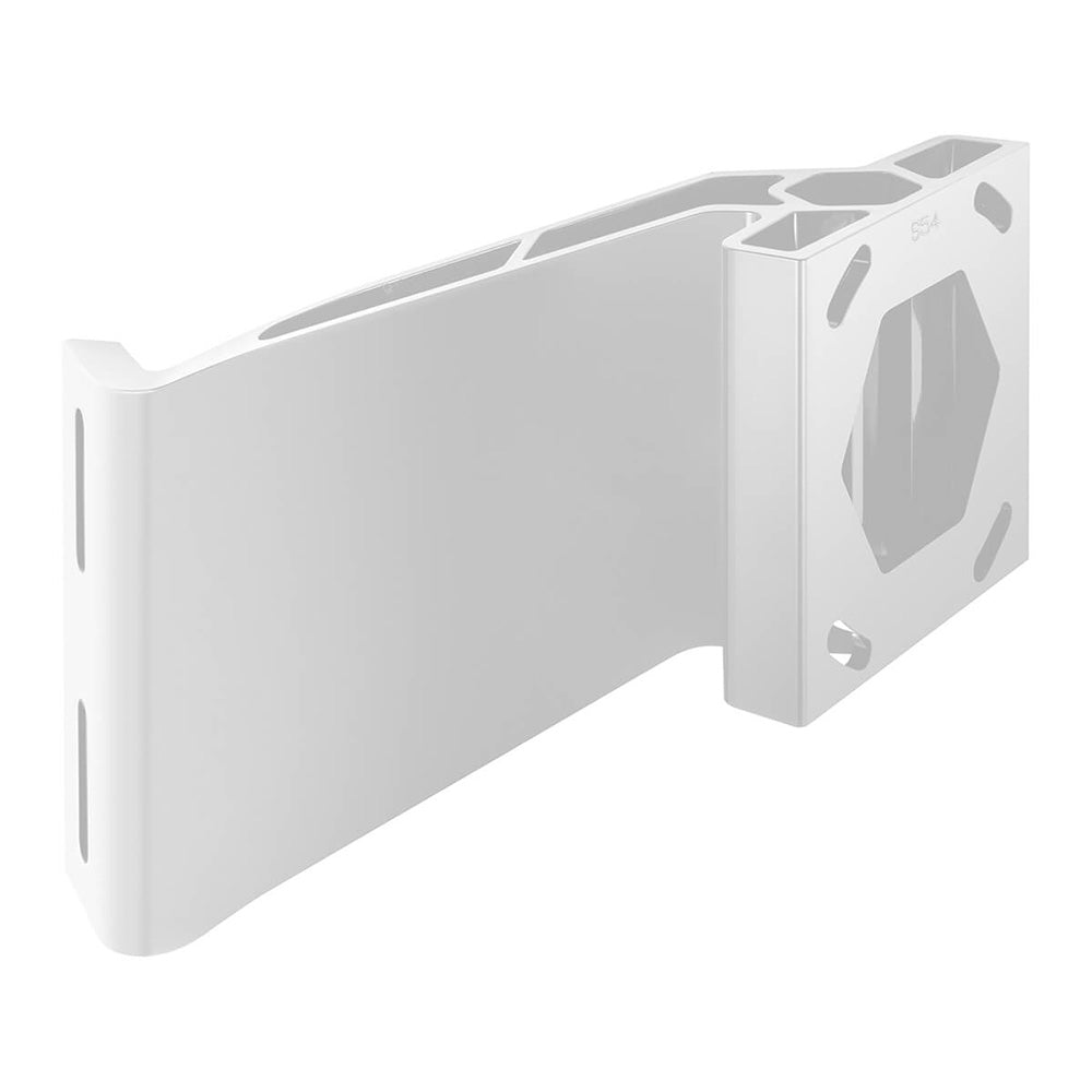 Minn Kota Raptor Jack Plate Adapter Bracket - Starboard - 5 Setback - 4 Rise - White [1810382]