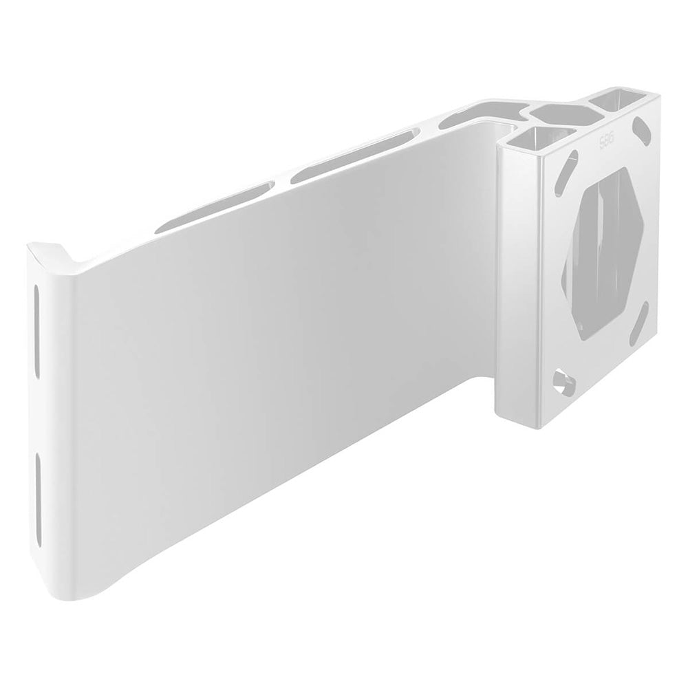 Minn Kota Raptor Jack Plate Adapter Bracket - Starboard - 8 Setback - 6 Rise - White [1810386]