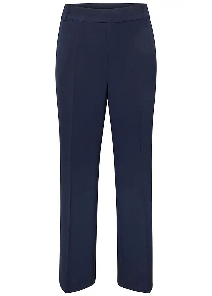 My Essential Wardrobe The Tailored Pant - Bukser - Baritone Blue