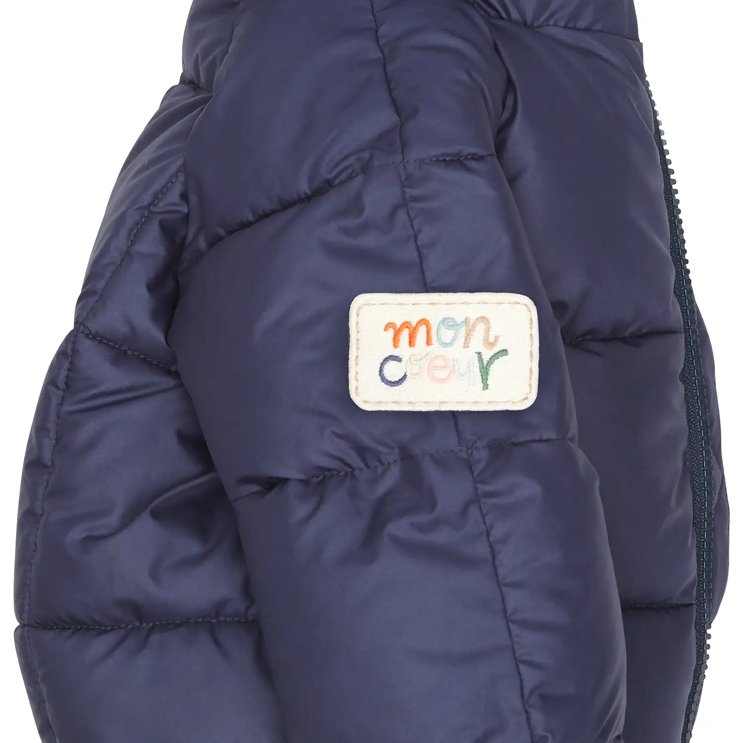 Navy Puffer Jacket