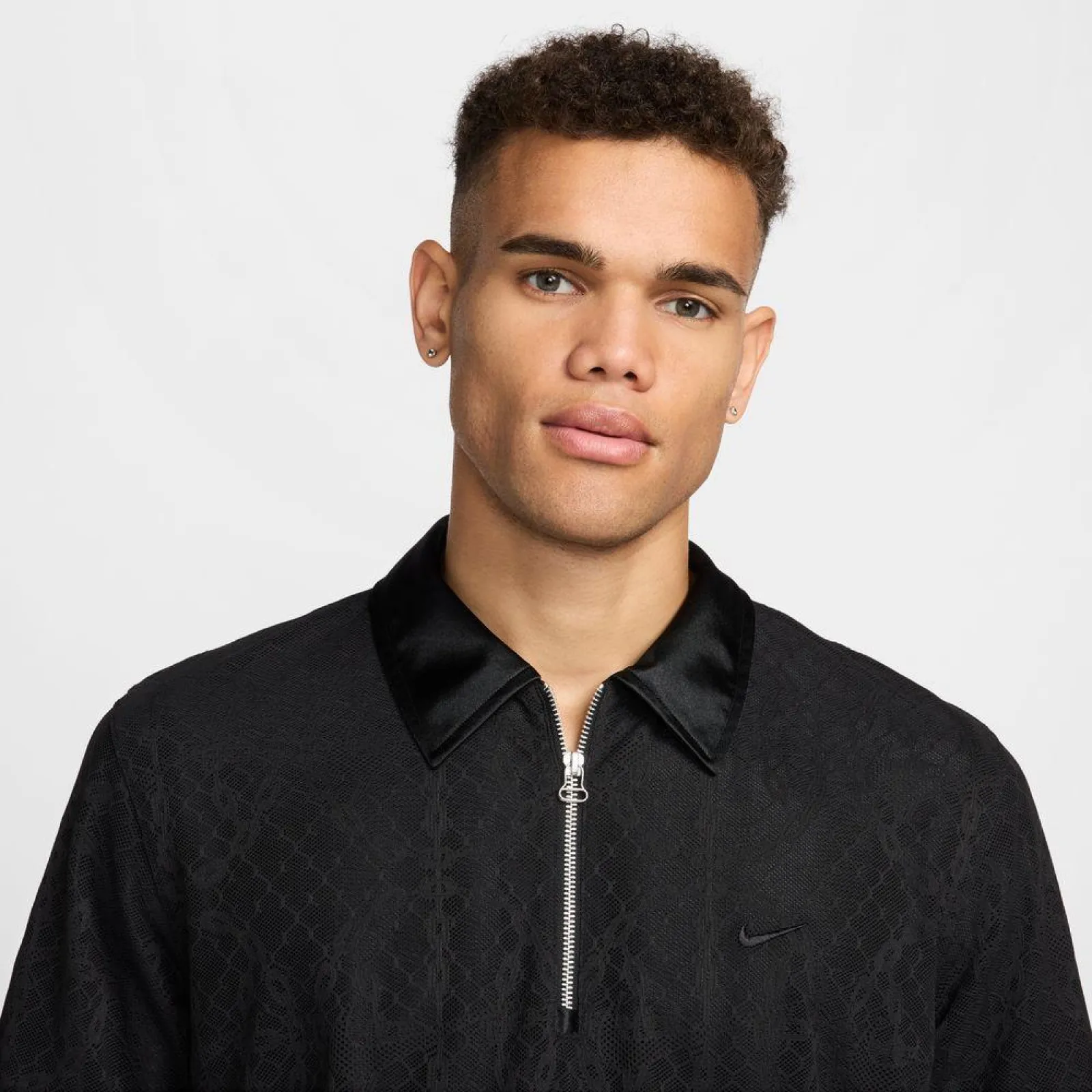 Nike DNA Dri-FIT 1/4-Zip Basketball T-Shirt "Black"