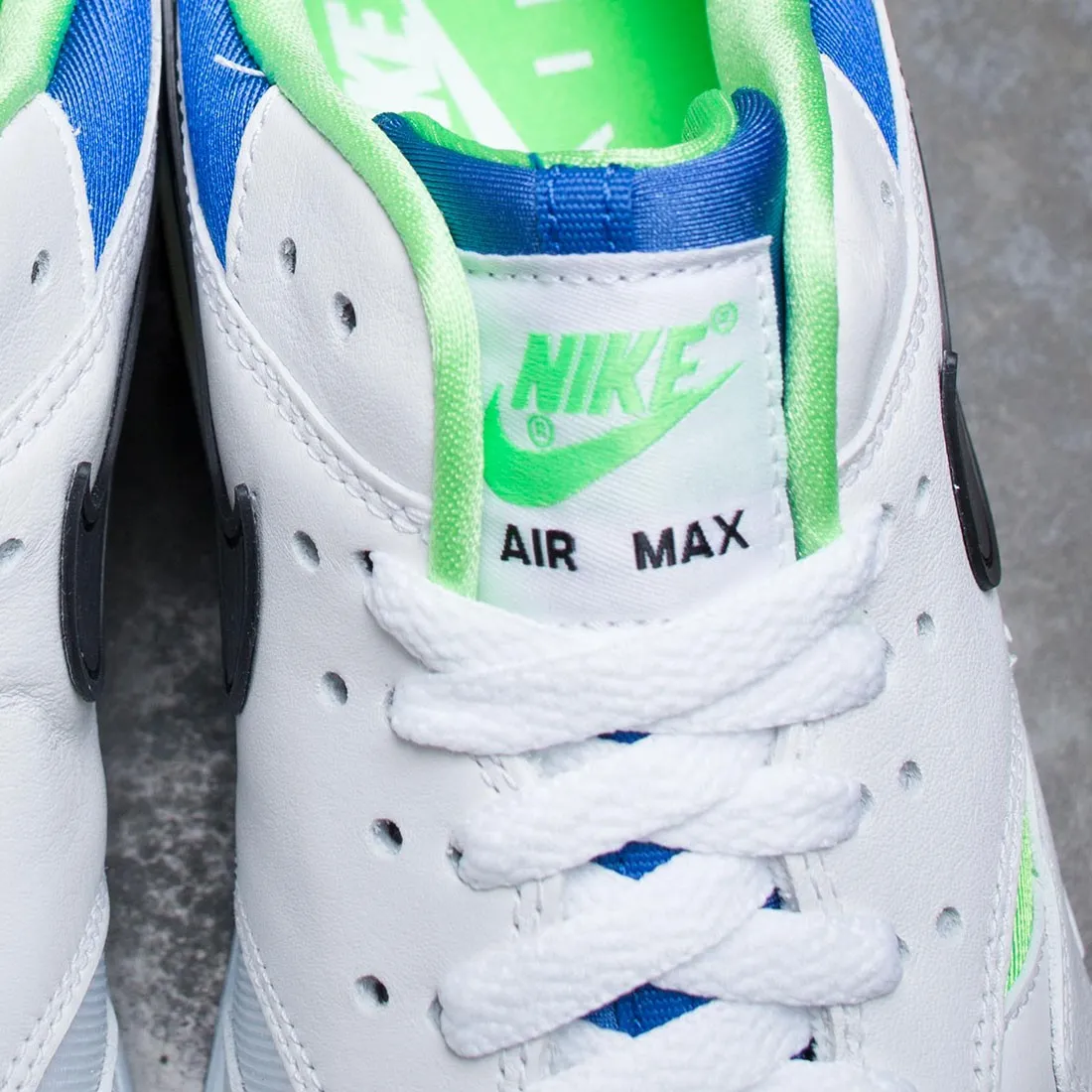 Nike Men Air Max 1 Dna Ch. 1 (white / black-royal blue-scream green)