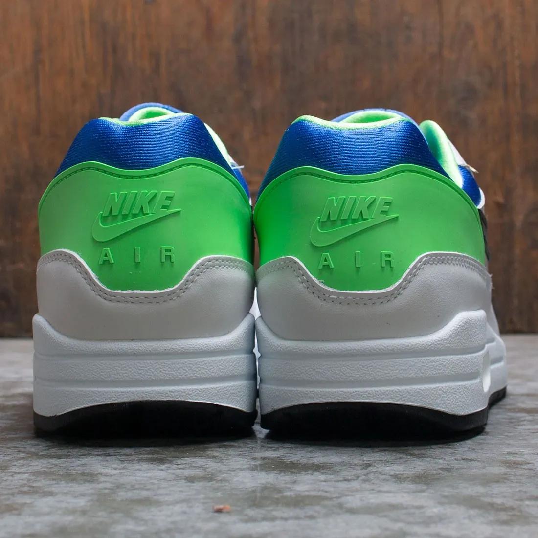 Nike Men Air Max 1 Dna Ch. 1 (white / black-royal blue-scream green)