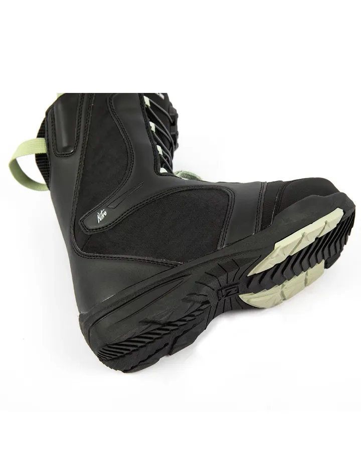 Nitro Flora TLS Womens Snowboard Boots - Black/Mint - 2022