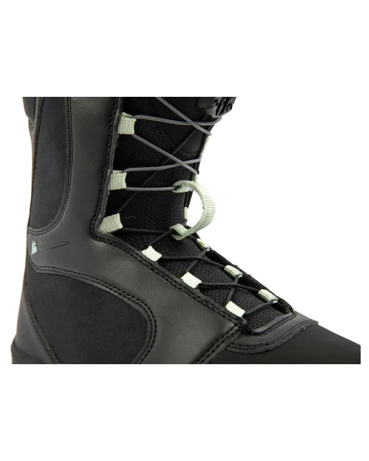 Nitro Flora TLS Womens Snowboard Boots - Black/Mint - 2022