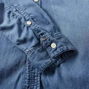 Nudie Henry Denim ShirtCrispy Indigo