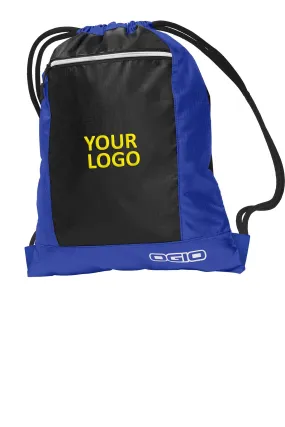 OGIO Pulse Cinch Customzied Backpacks, Cobalt Blue