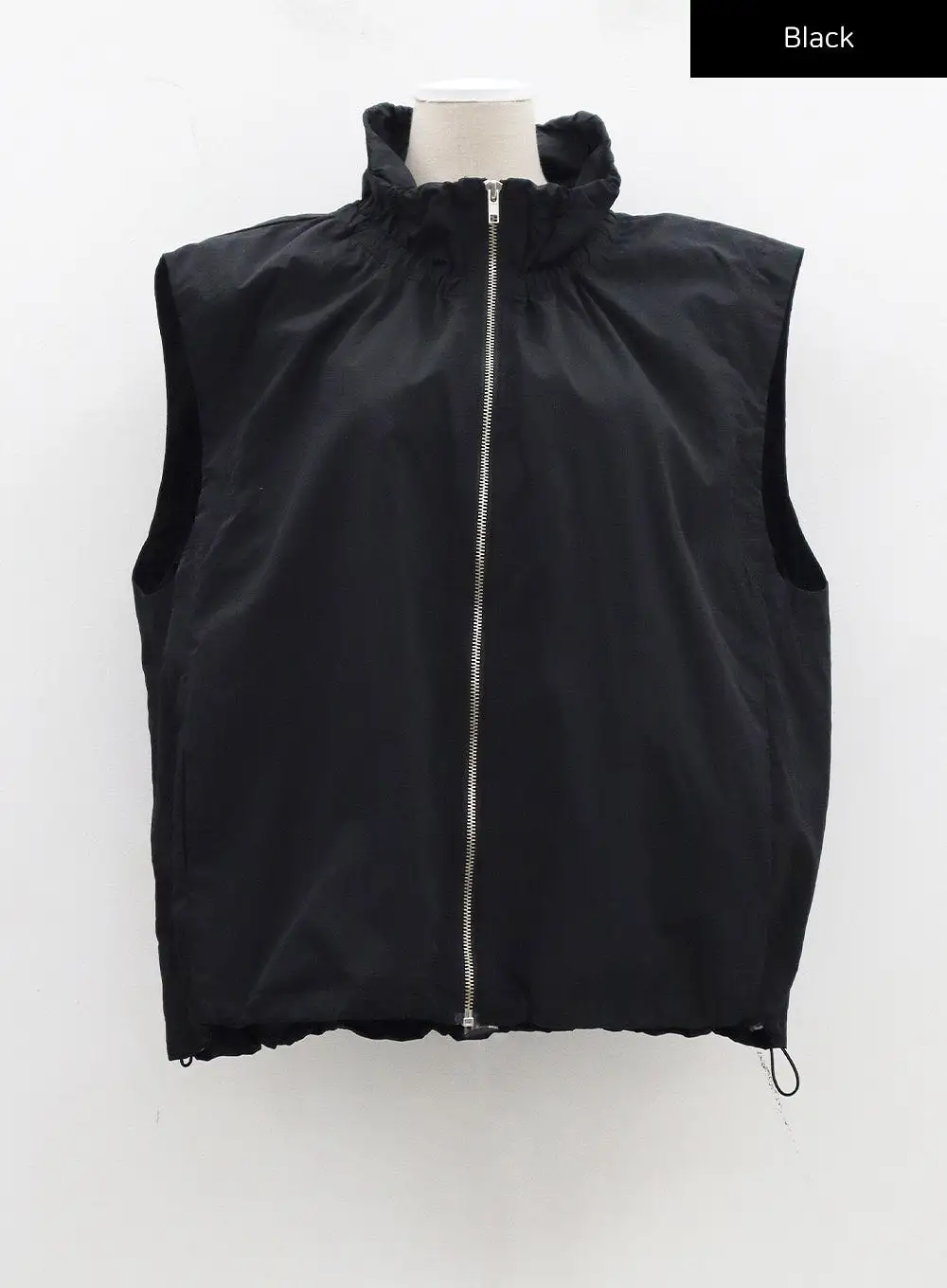 Oversized Zip-Up Vest Unisex CJ330