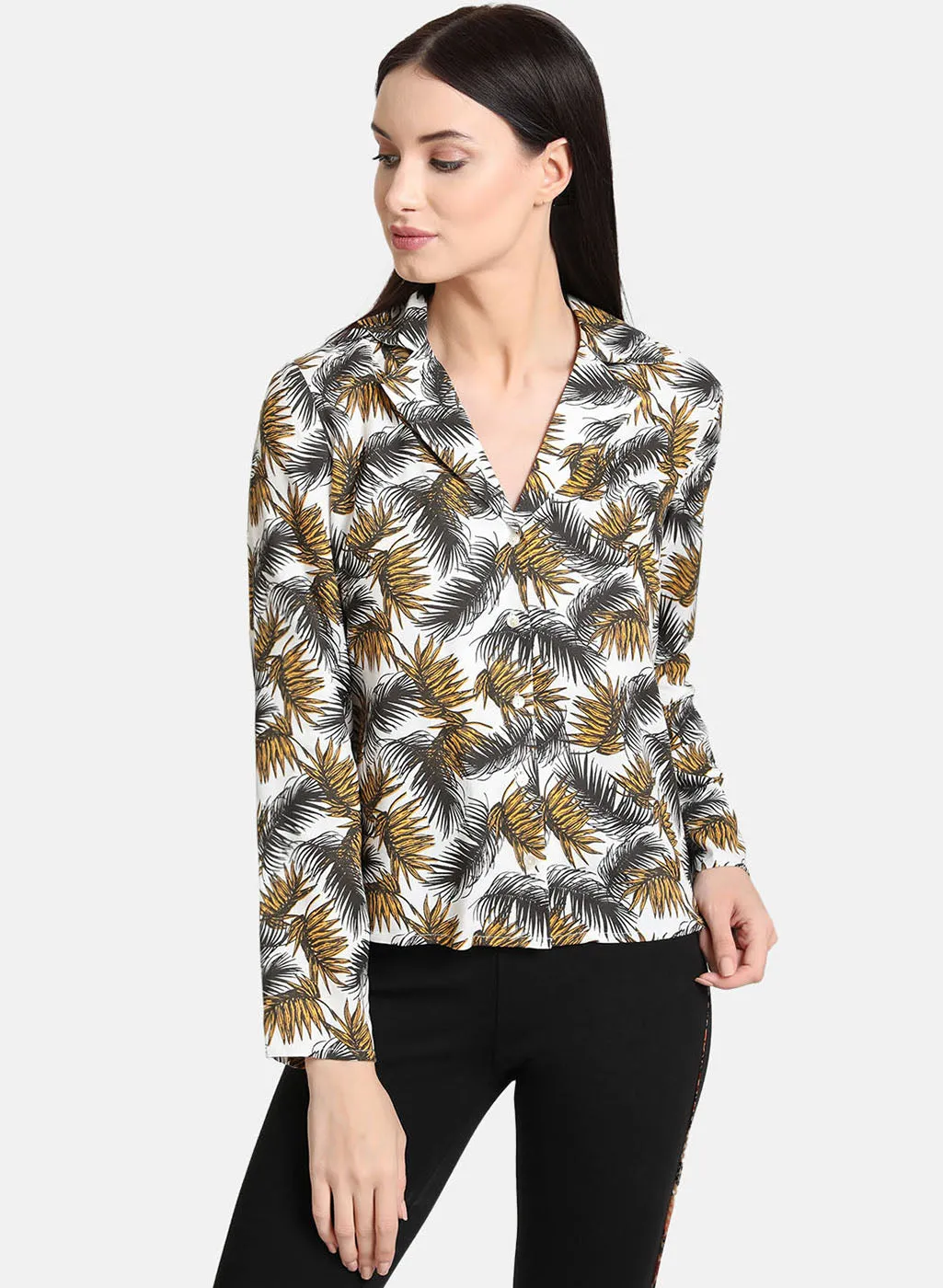 Palm Print Shirt