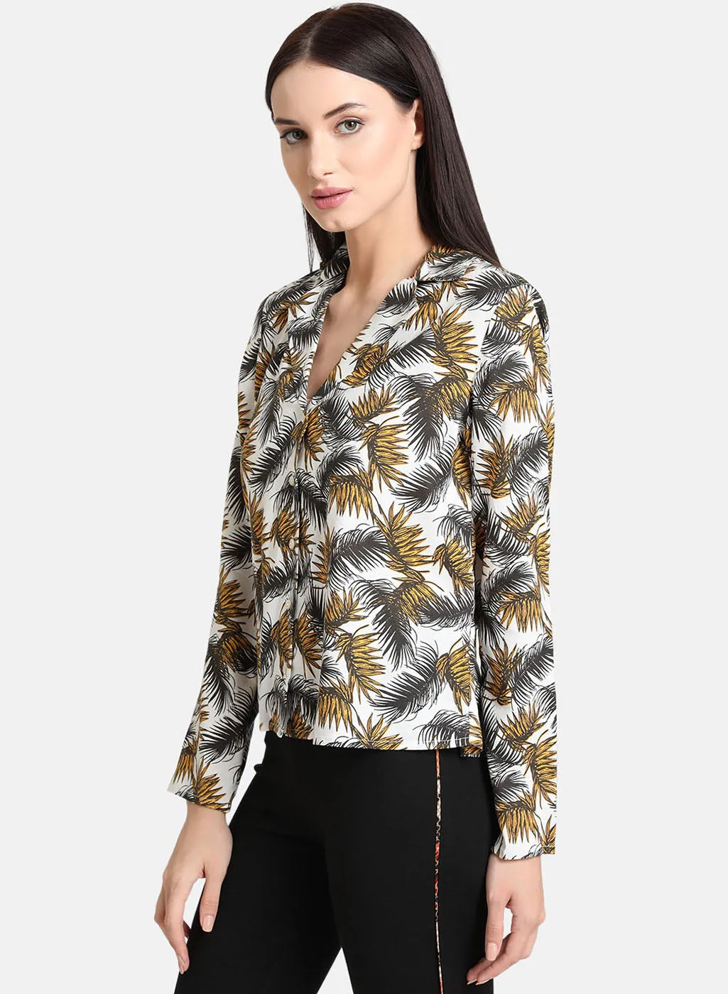 Palm Print Shirt