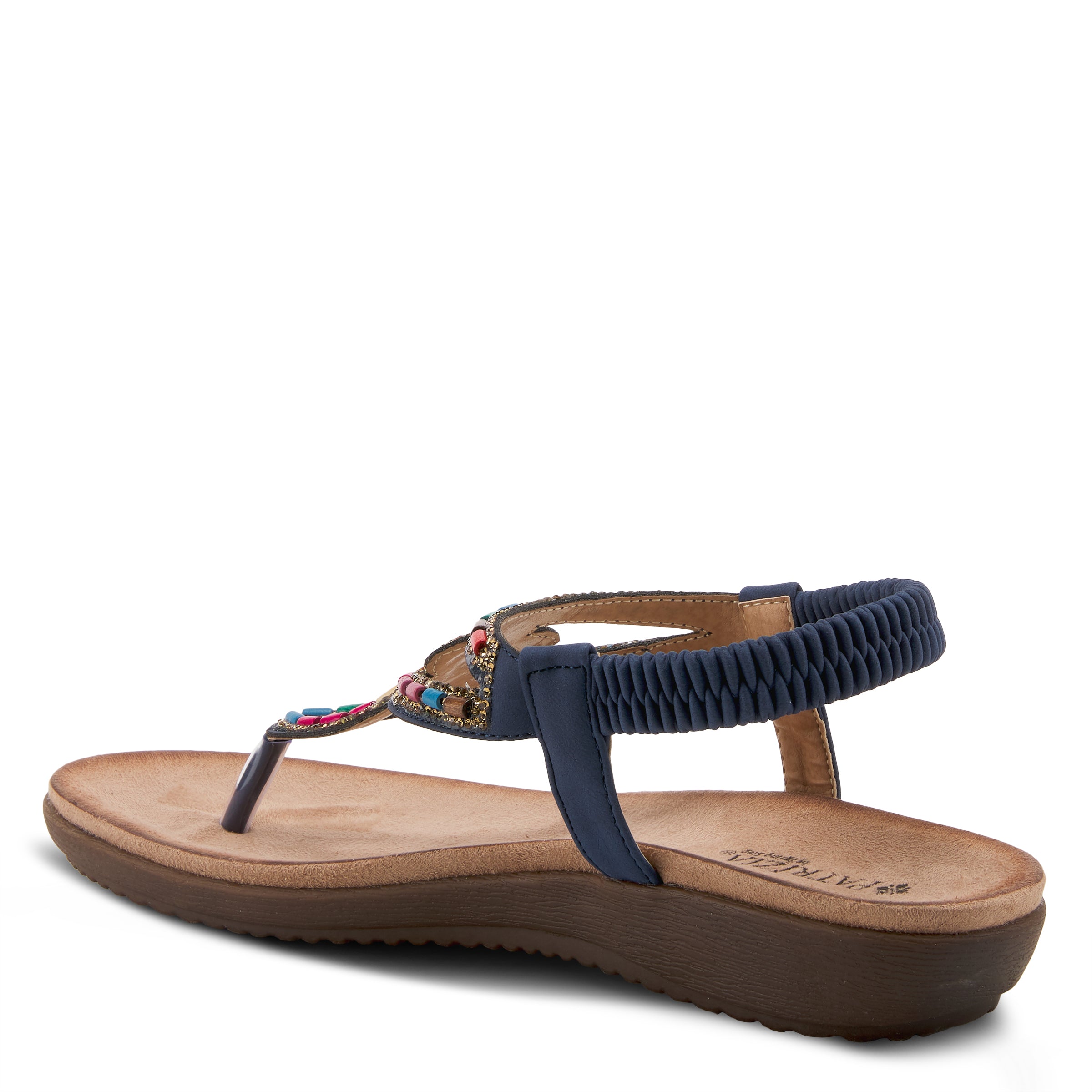 PATRIZIA CREMA THONG SANDALS