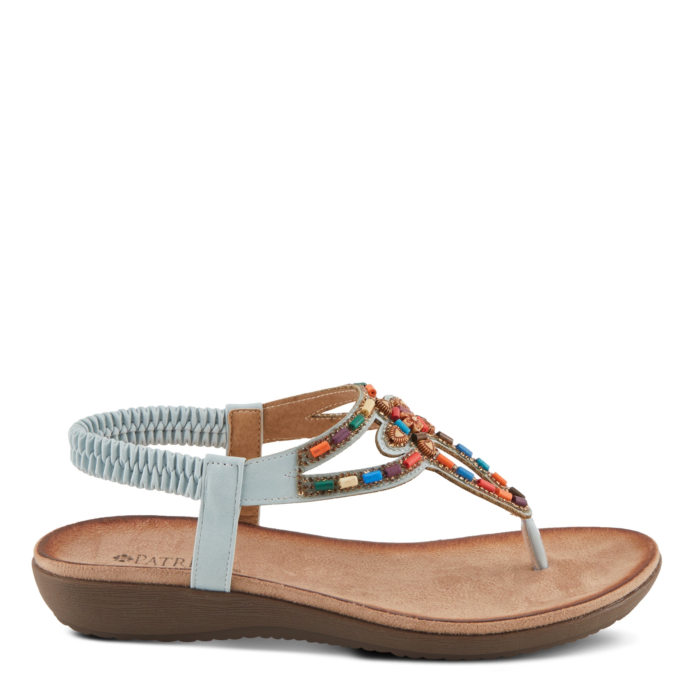 PATRIZIA CREMA THONG SANDALS