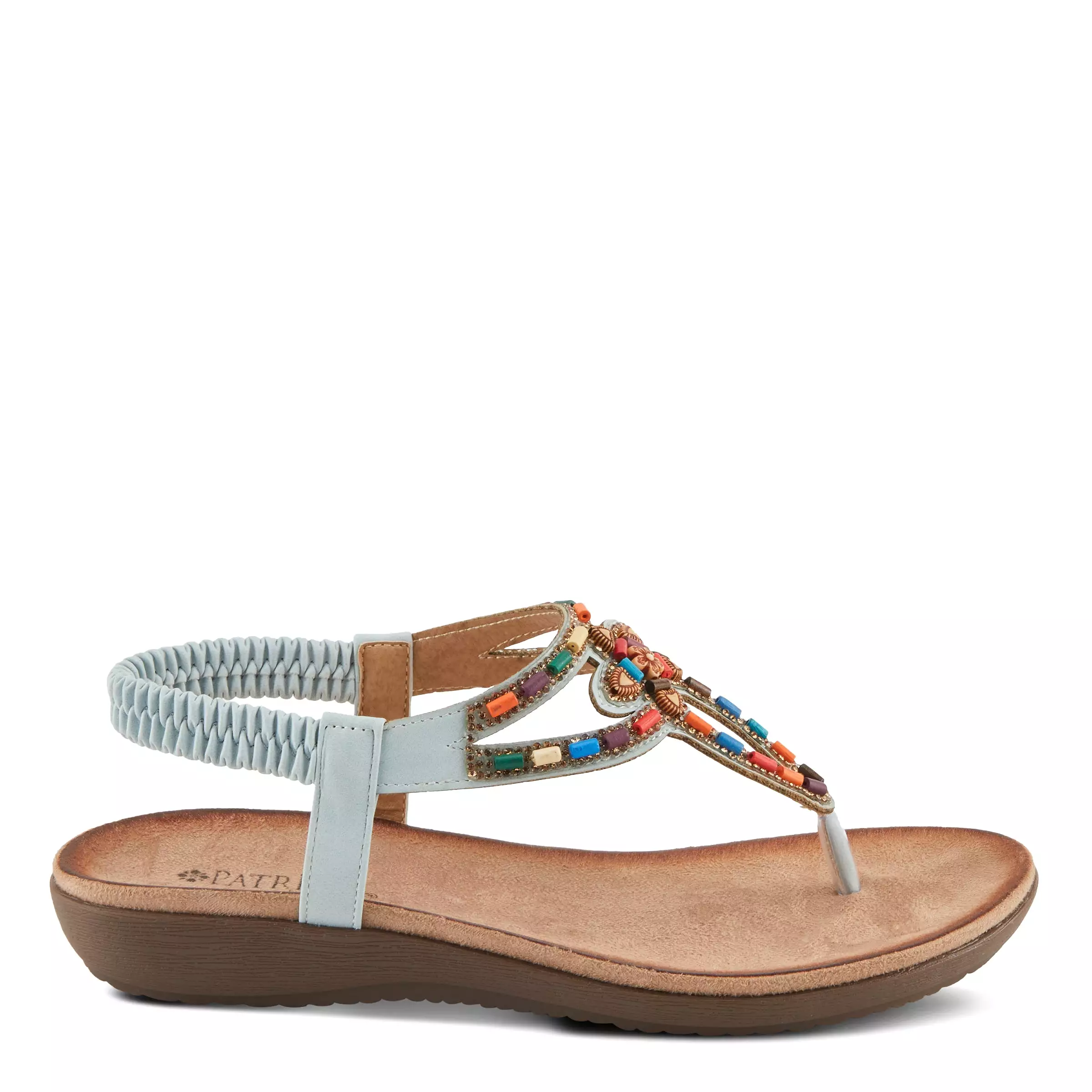 PATRIZIA CREMA THONG SANDALS