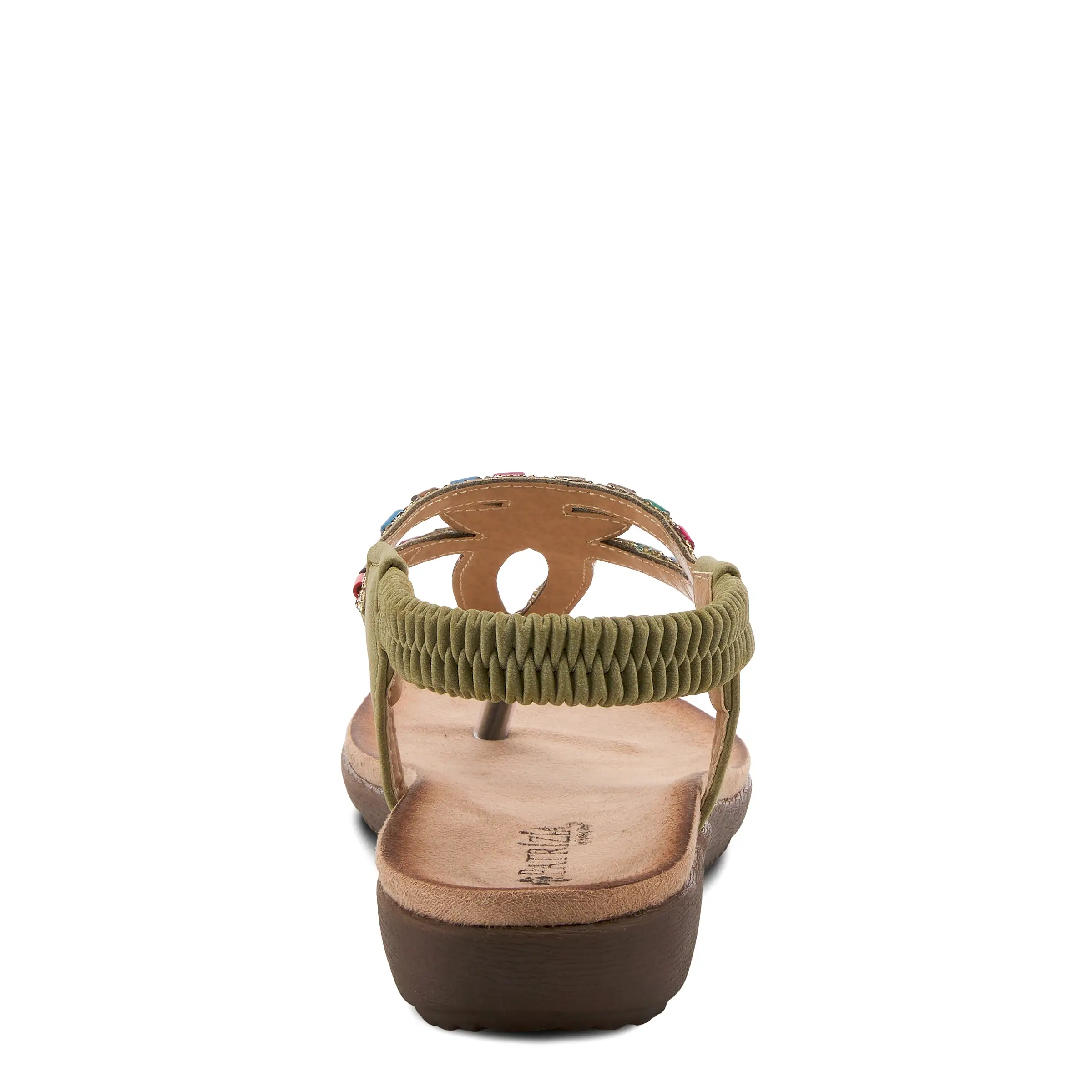 PATRIZIA CREMA THONG SANDALS