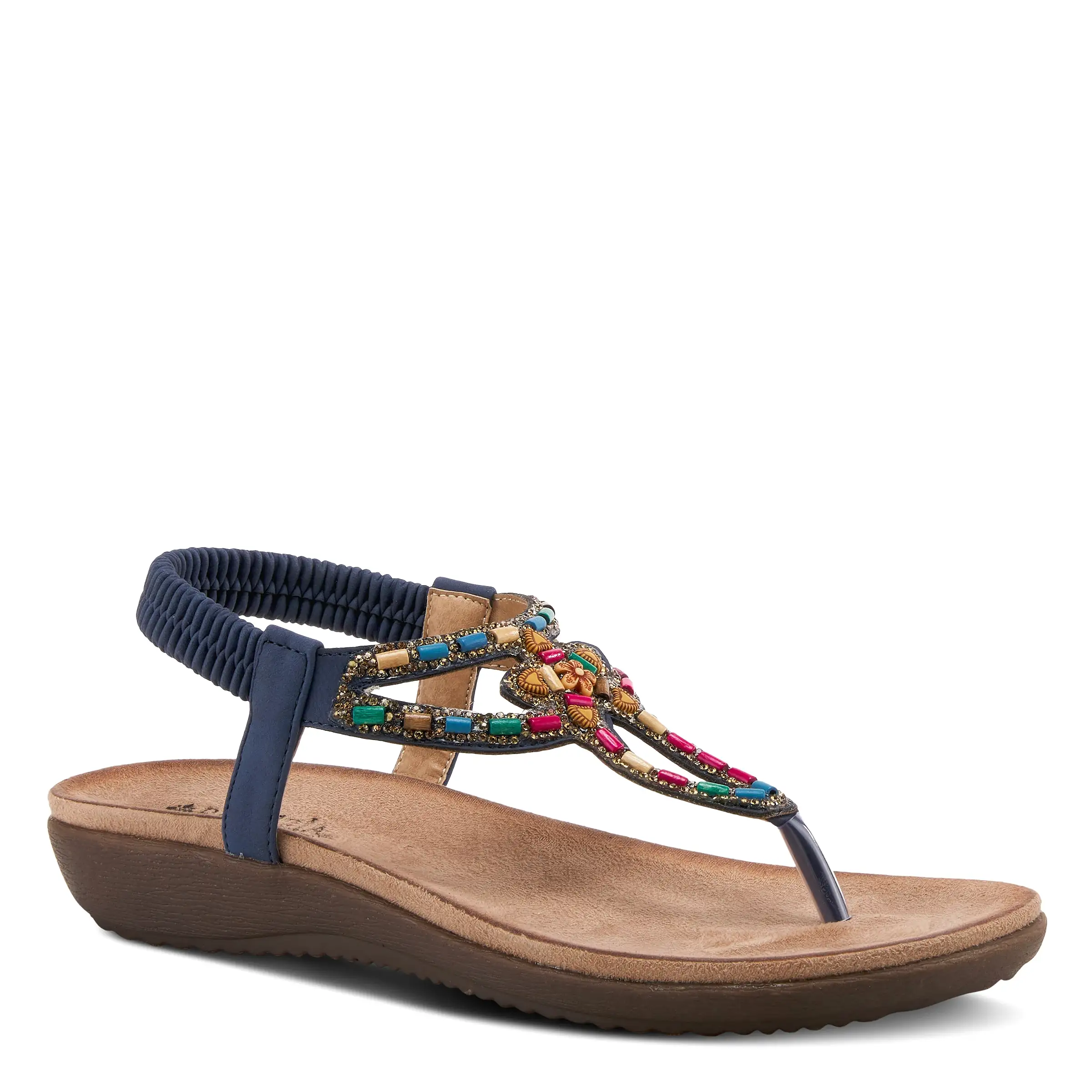 PATRIZIA CREMA THONG SANDALS