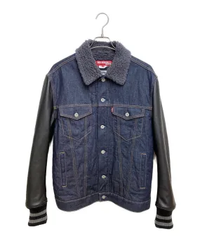 [Pre-owned] eYe COMME des GARCONS JUNYAWATANABE MAN Cotton denim and cowhide Levi's W name jacket WH-J918