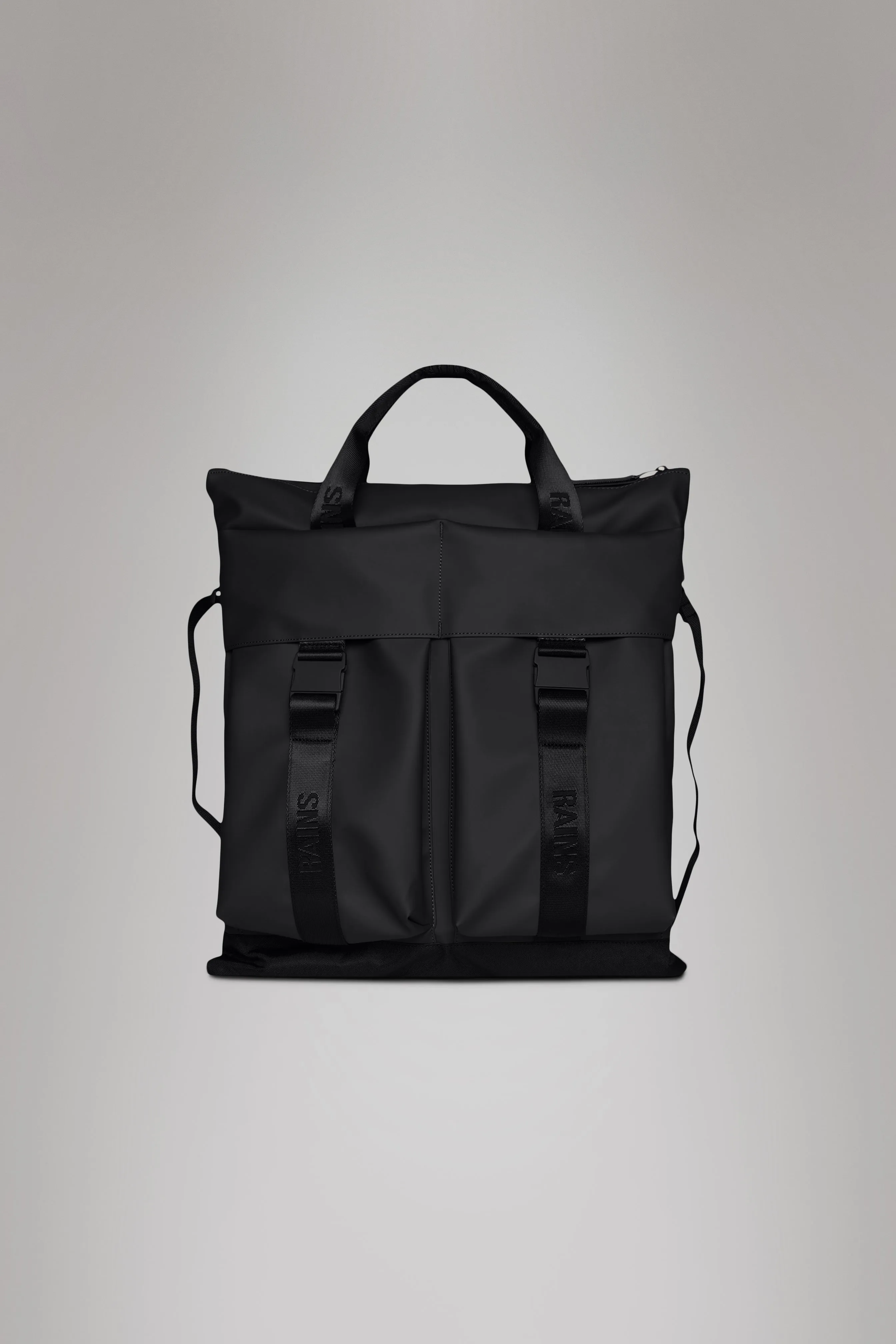 Rains® Trail Tote Bag in Black for €95 | 2-Year Warranty