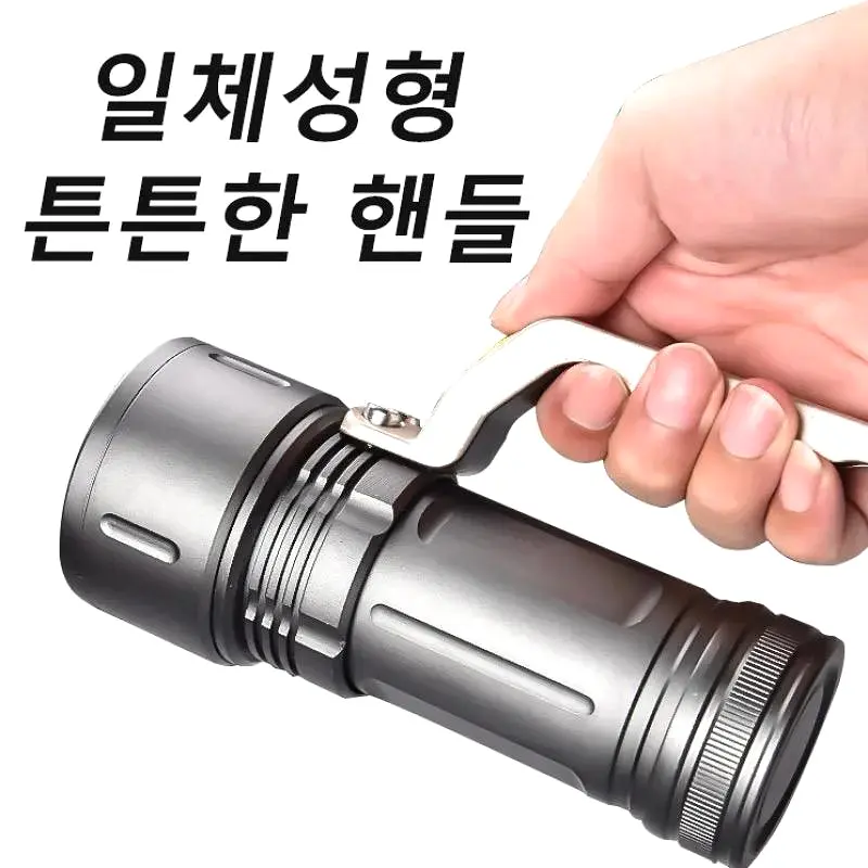 Rechargeable portable detection light powerful high-power flashlight