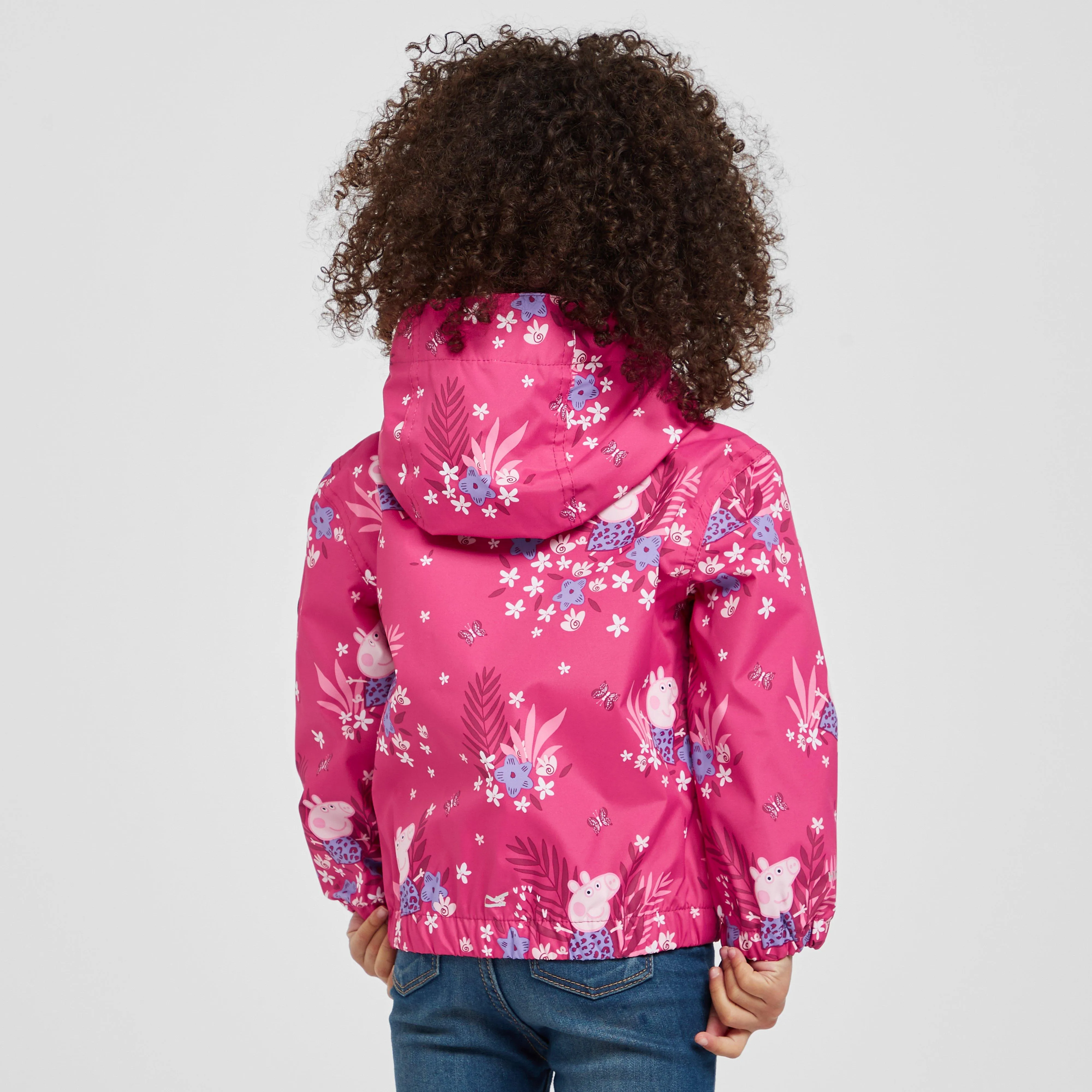 Regatta Kids' Peppa Pig Muddy Puddle Waterproof Jacket | Millets