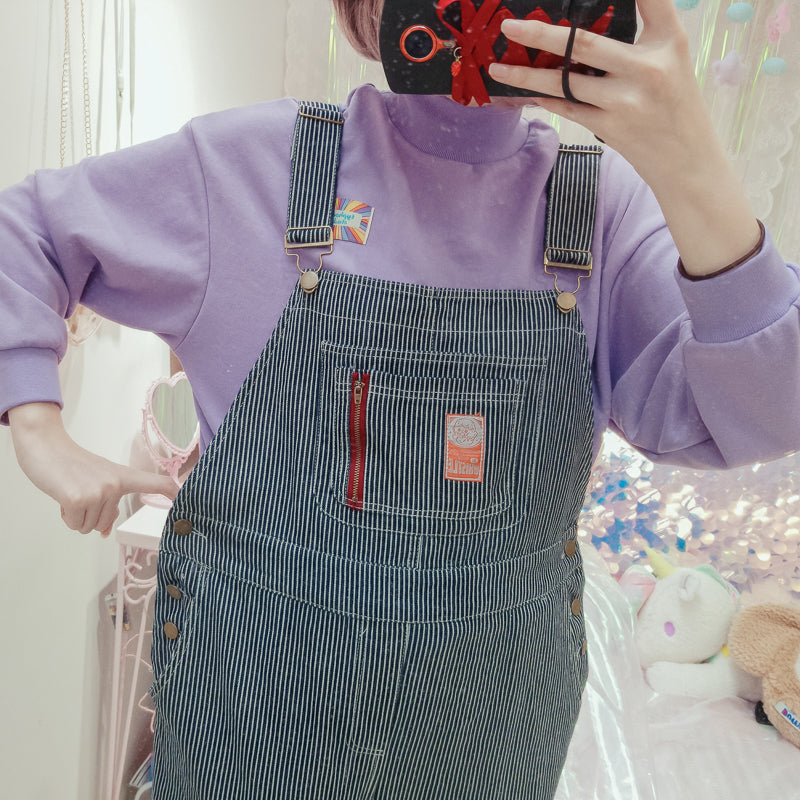 RETRO DENIM OVERALLS BY63115