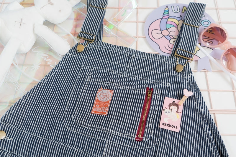 RETRO DENIM OVERALLS BY63115