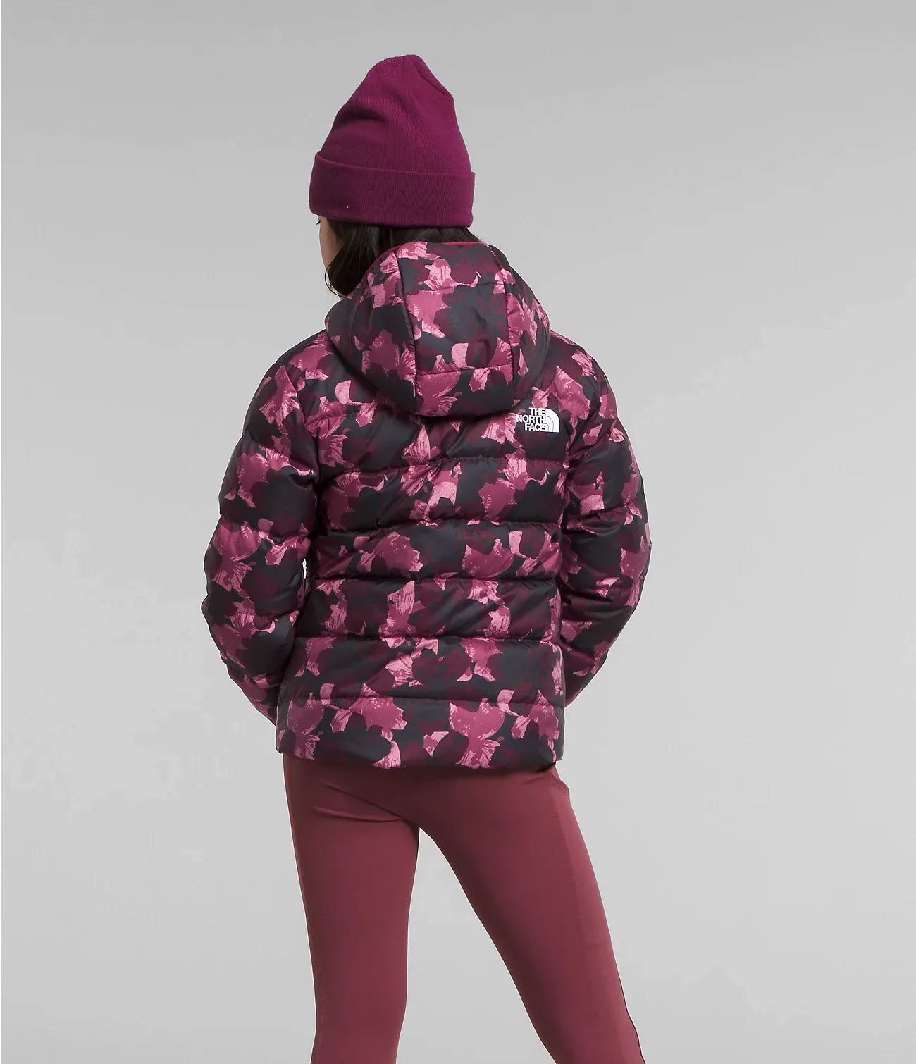 Reversible Down Hooded Jacket Girl's