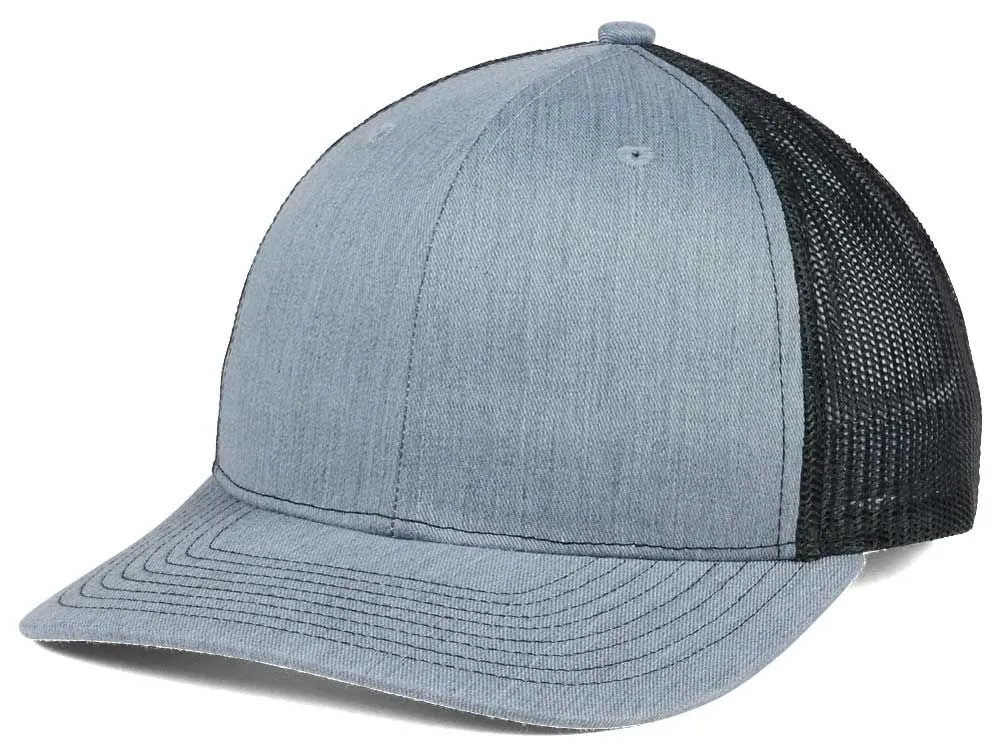 Richardson 112 Trucker - Heather Grey/Black