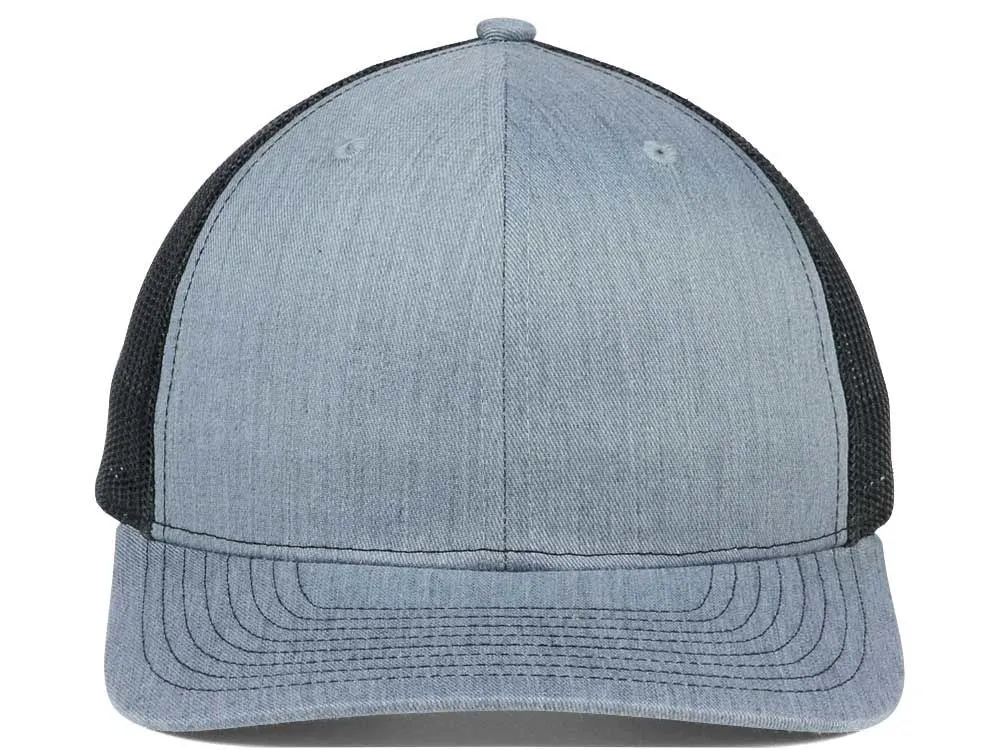 Richardson 112 Trucker - Heather Grey/Black