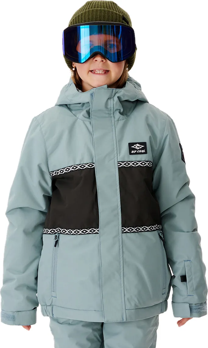 Rip Curl Kids' Olly Snow Jacket Mineral Blue | Buy Rip Curl Kids' Olly Snow Jacket Mineral Blue here | Outnorth