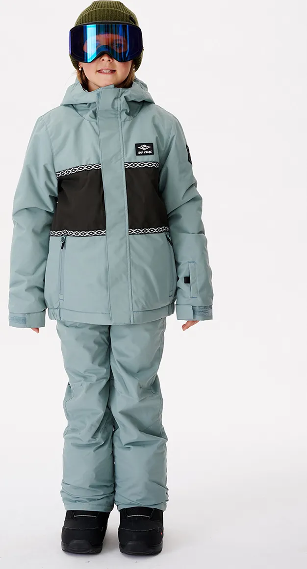 Rip Curl Kids' Olly Snow Jacket Mineral Blue | Buy Rip Curl Kids' Olly Snow Jacket Mineral Blue here | Outnorth