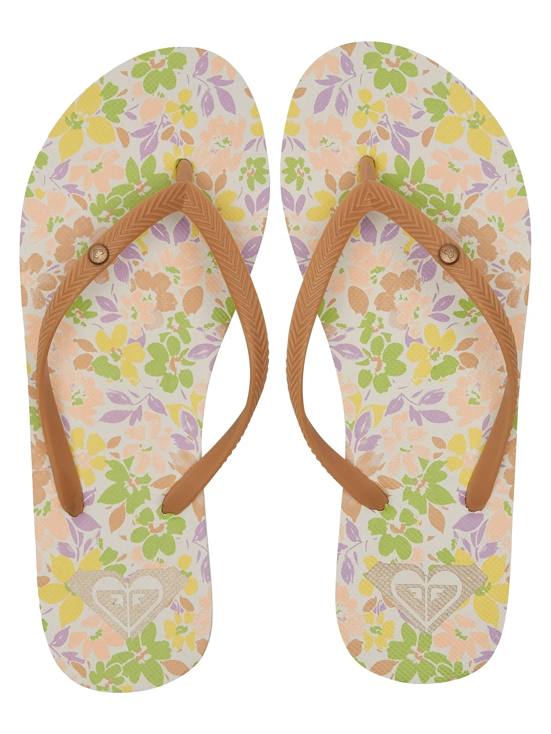 Roxy Ladies Bermuda Print Flip Flops