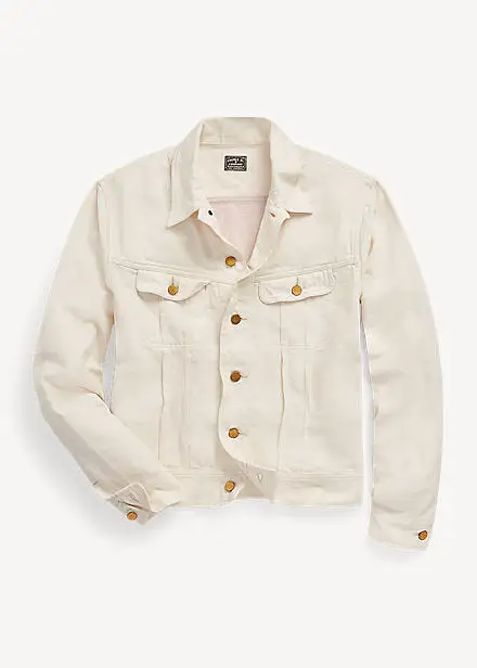 RRL Paneled Denim Trucker Jacket