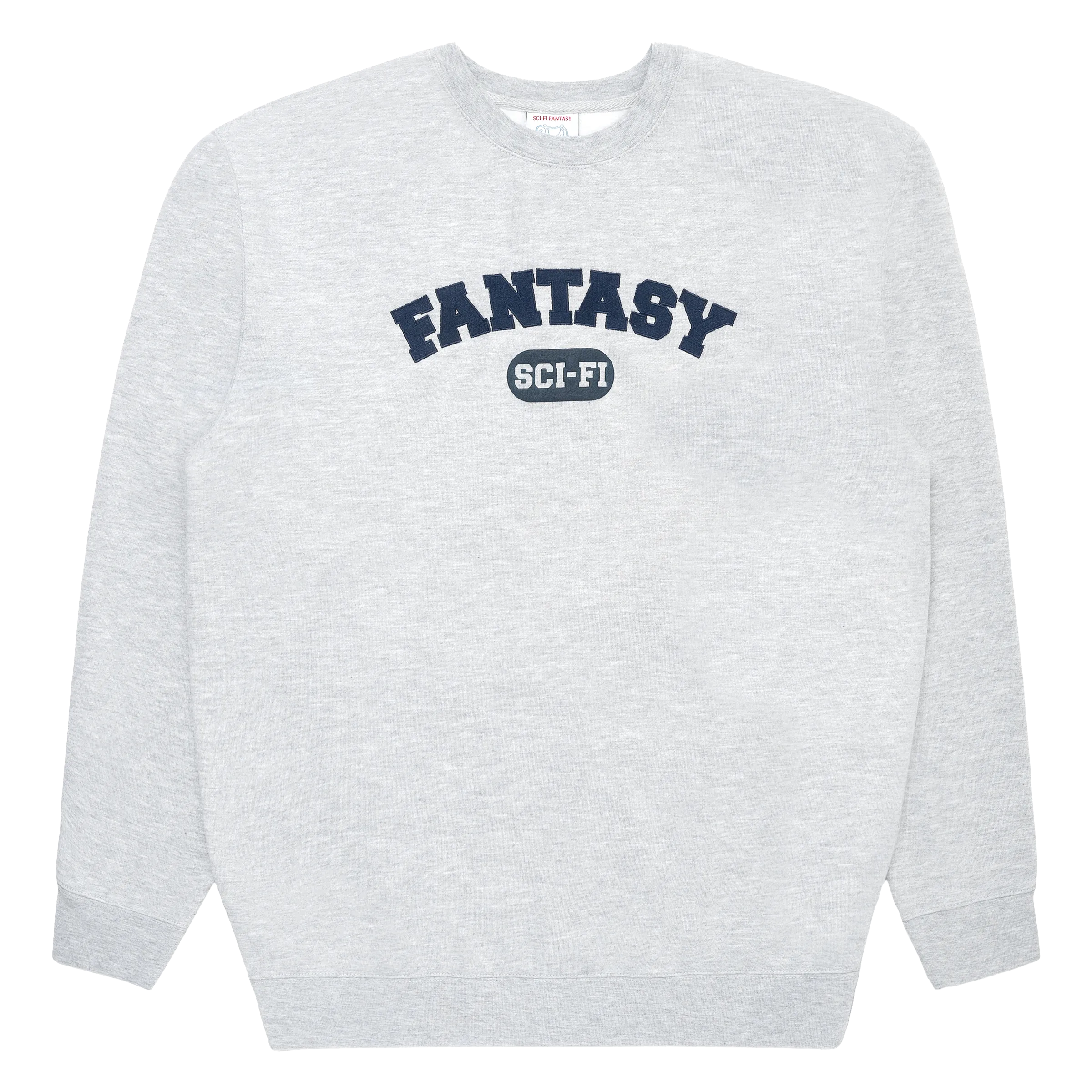 Sci-Fi Fantasy Sci-Fi U Crewneck Sweatshirt Heather Grey