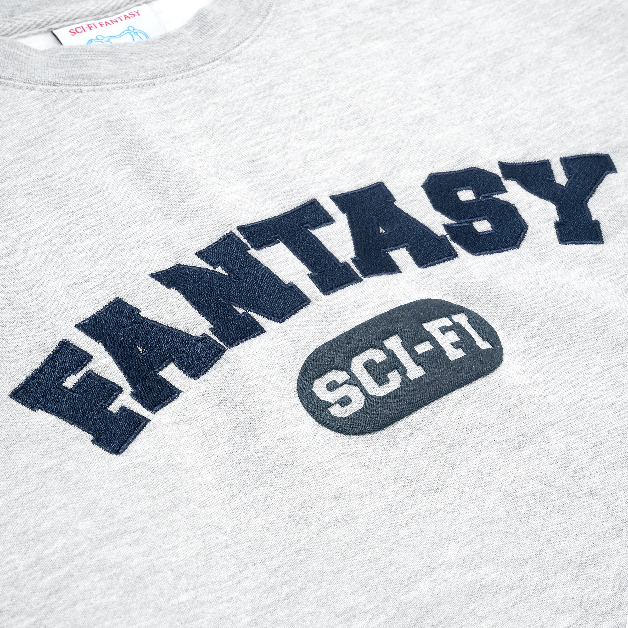 Sci-Fi Fantasy Sci-Fi U Crewneck Sweatshirt Heather Grey