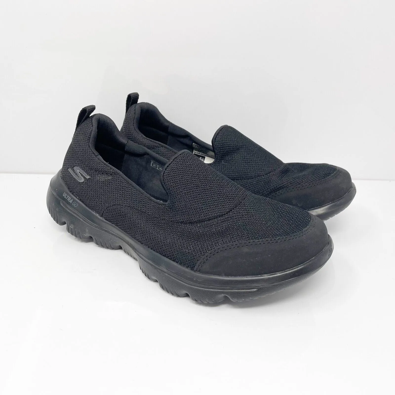 Skechers Womens Go Walk Evolution Ultra 15730 Black Casual Shoes Sneakers Sz 6.5