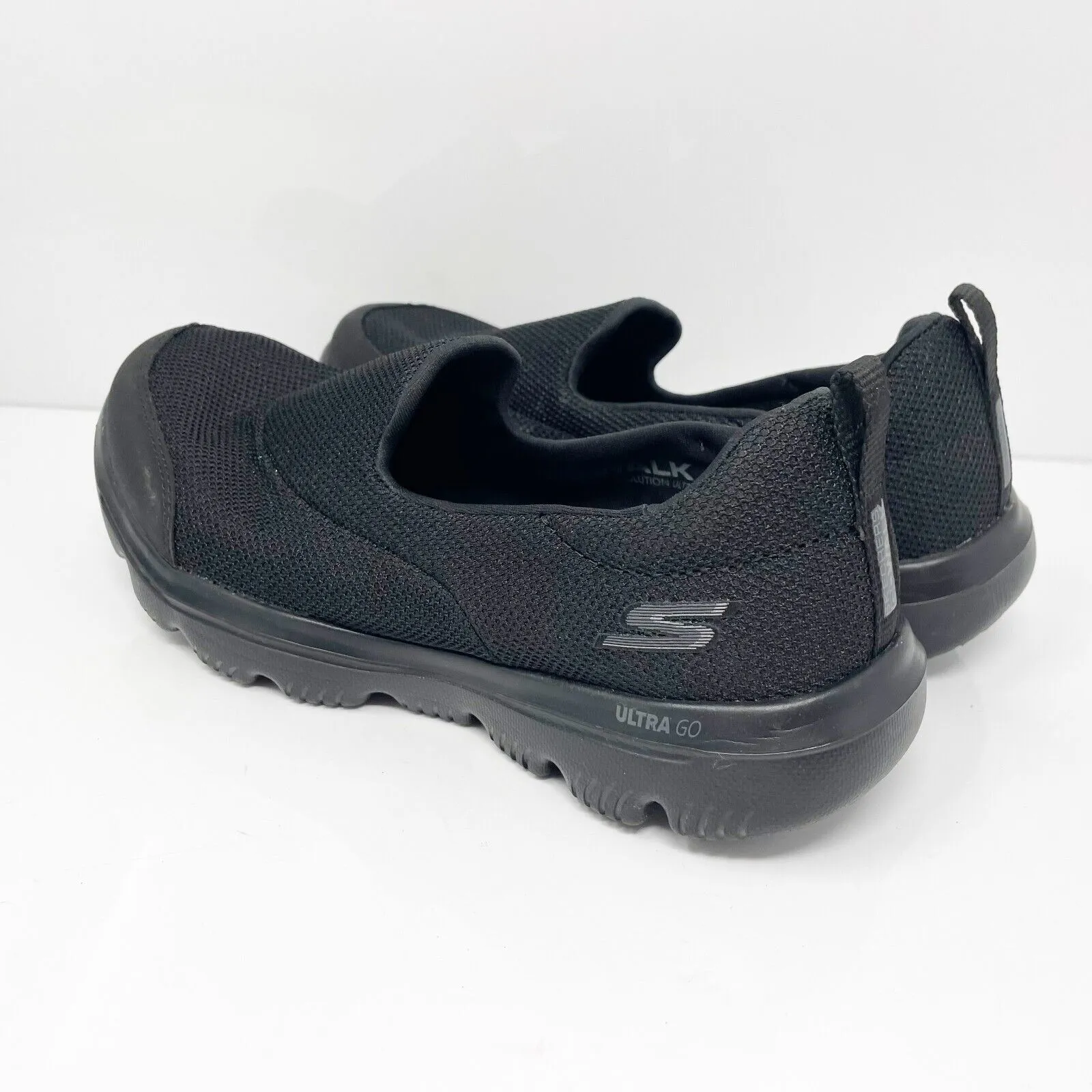 Skechers Womens Go Walk Evolution Ultra 15730 Black Casual Shoes Sneakers Sz 6.5