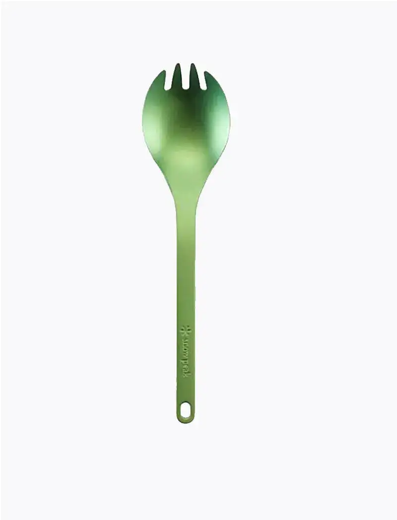 Snow Peak Titanium Spork Green