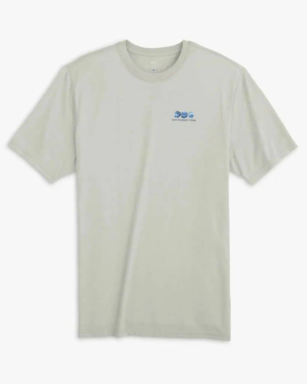 Southern Tide Heather Skipack Shell Fill T-Shirt: Heather Slate Grey