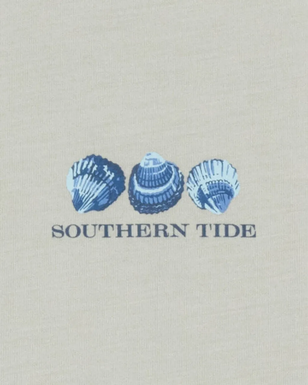 Southern Tide Heather Skipack Shell Fill T-Shirt: Heather Slate Grey