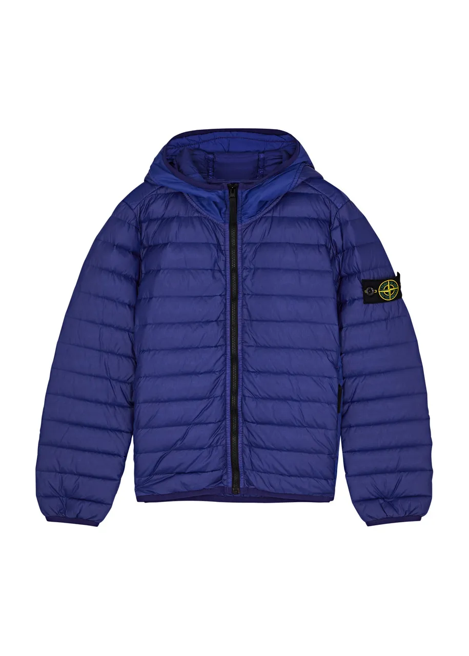 STONE ISLAND KIDS Quilted shell jacket (2-4 years) -                         -                     -                