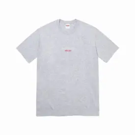 Supreme Tee 'Classic Logo' Heather Grey SS22