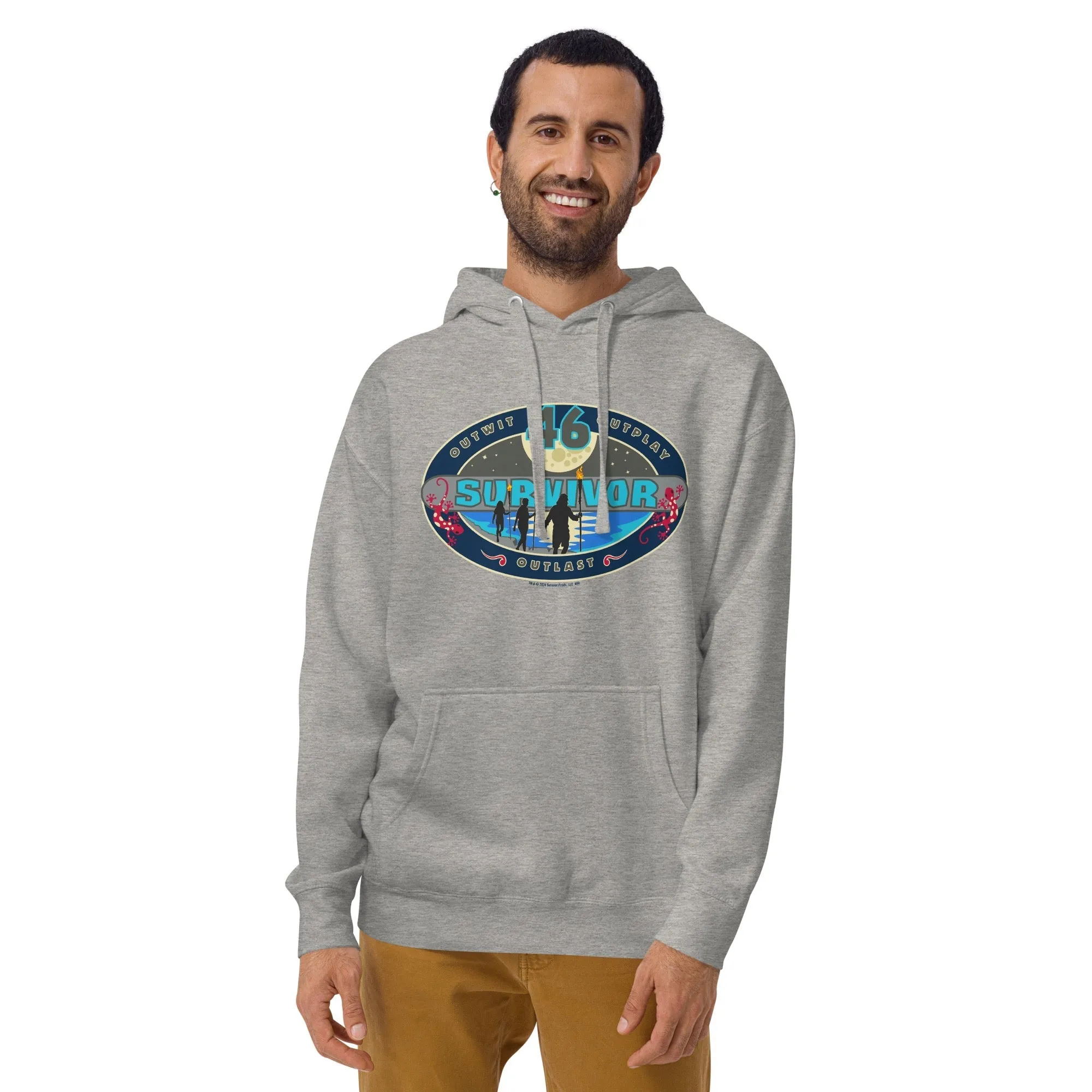 Survivor Season 46 Logo Adult Hoodie