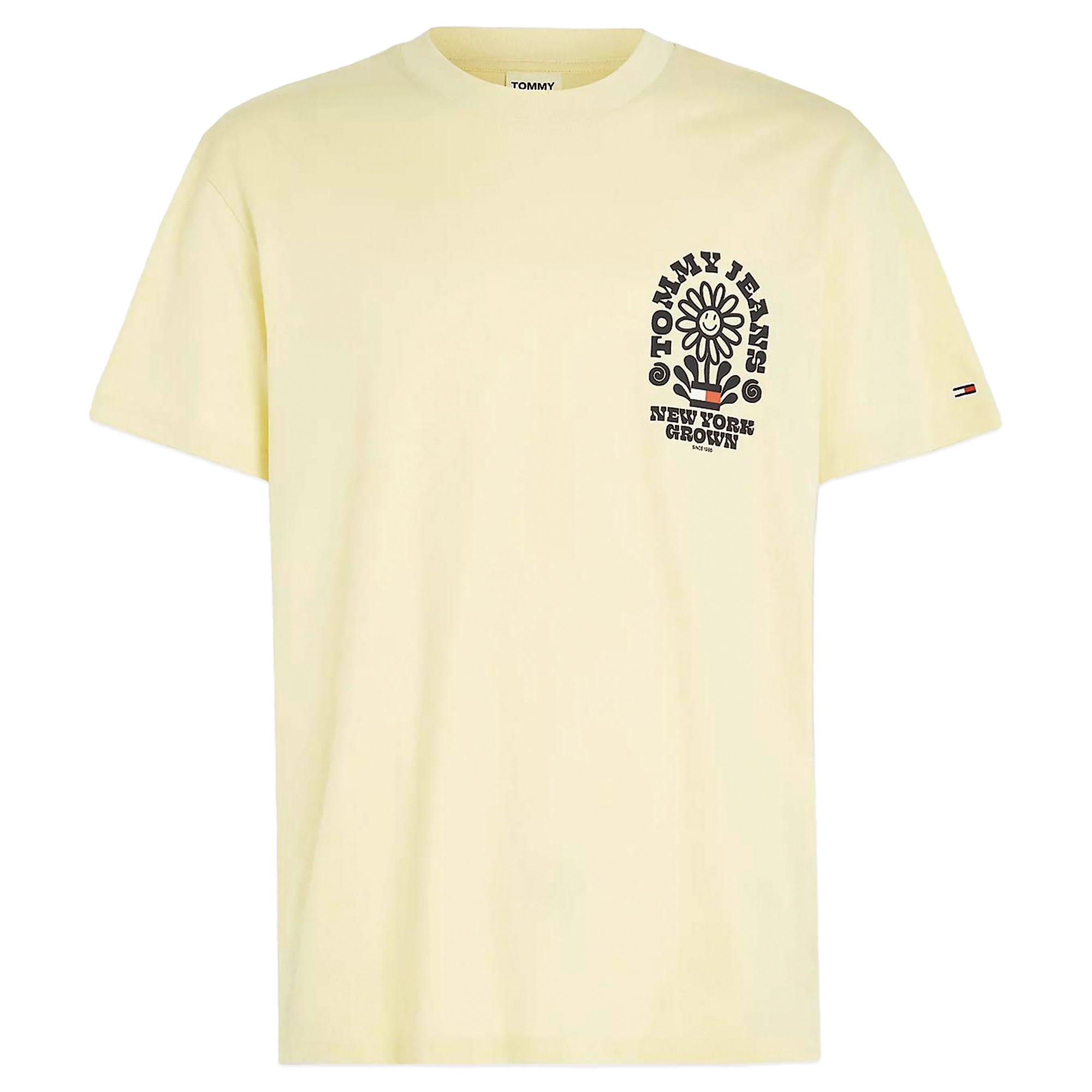 Tommy Jeans Homegrown Plant T-Shirt - Lemon Zest