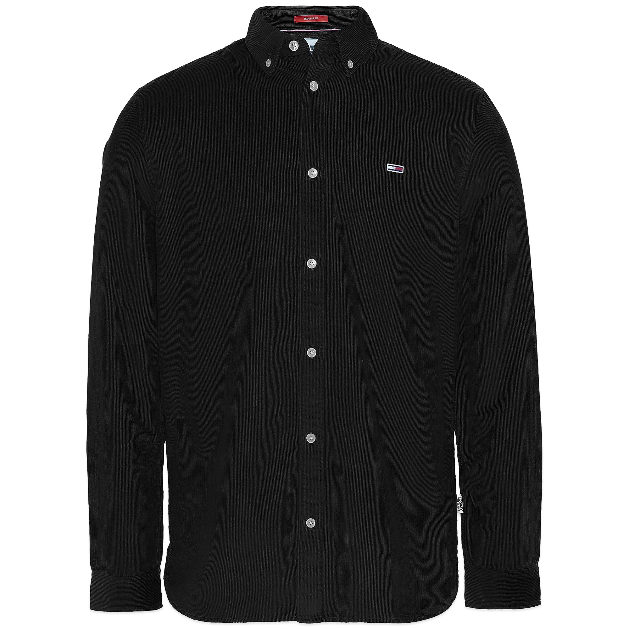 Tommy Jeans Solid Cord Shirt - Black