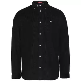 Tommy Jeans Solid Cord Shirt - Black