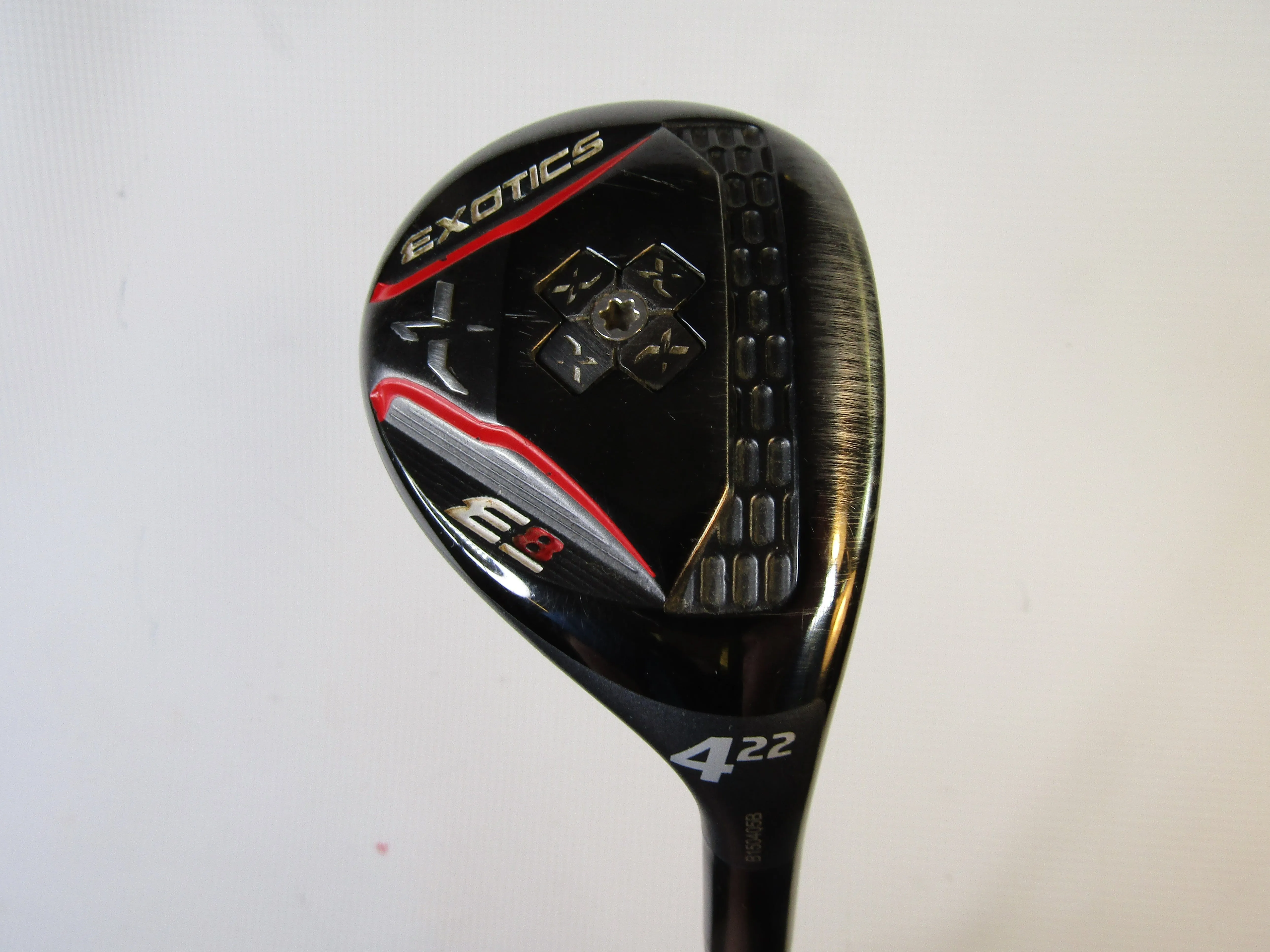 Tour Edge Exotics E8 #4 22 ° Hybrid Ladies Flex Graphite Shaft LRH