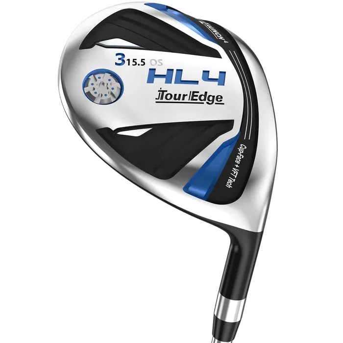 Tour Edge Golf Hot Launch 4 Ladies Offset Fairway Woods - Blue