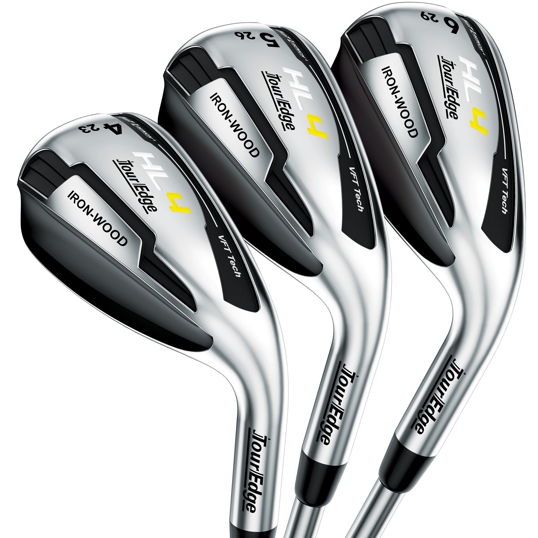 Tour Edge Hot Launch 4 Ladies Iron-Wood Hybrid Iron Set