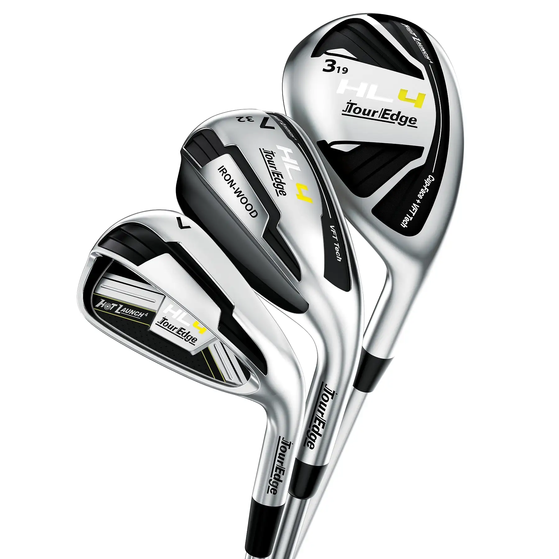 Tour Edge Hot Launch 4 Ladies Triple Combo Hybrid Iron Set