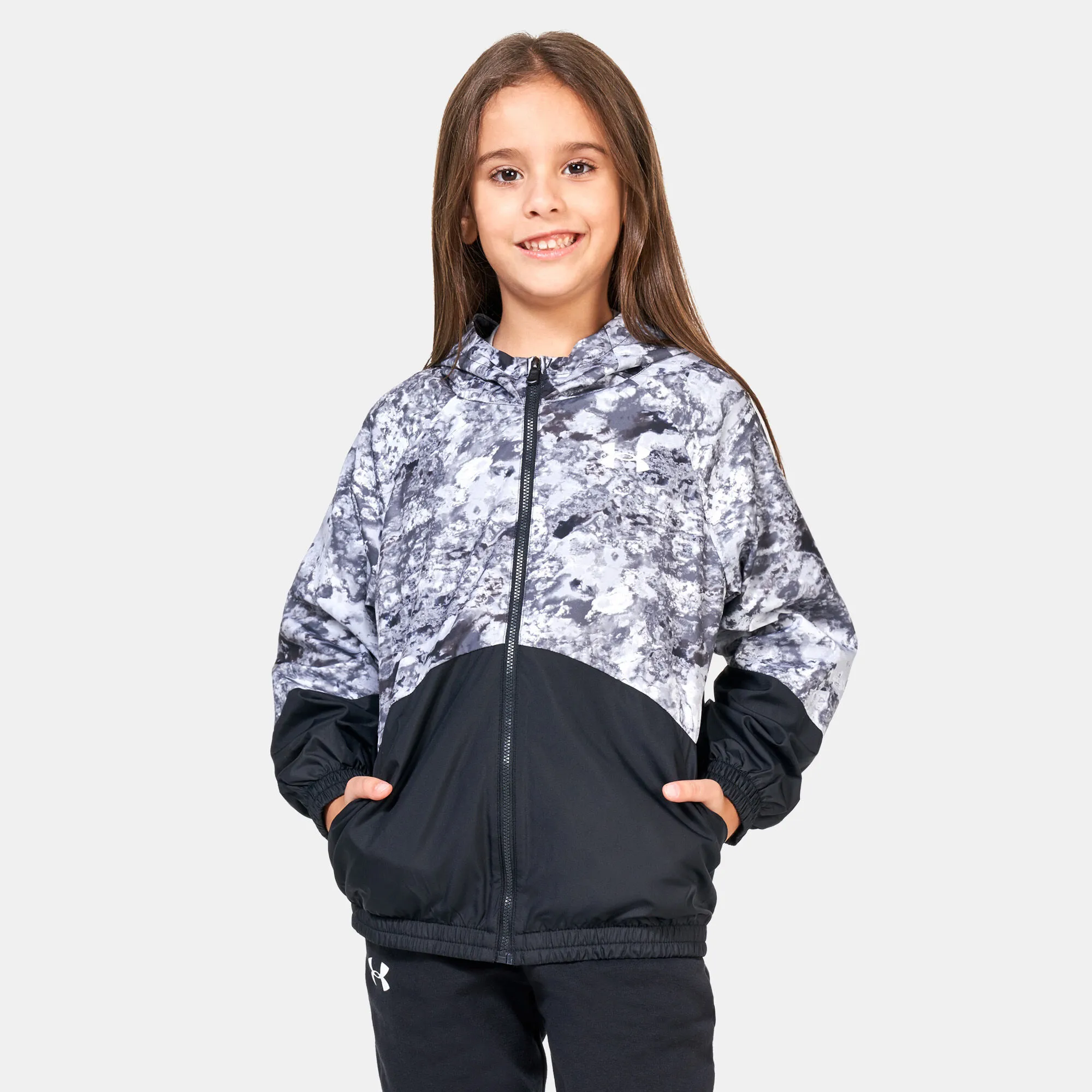 Under Armour Kids' Woven Full-Zip Training Jacket (Older Kids)